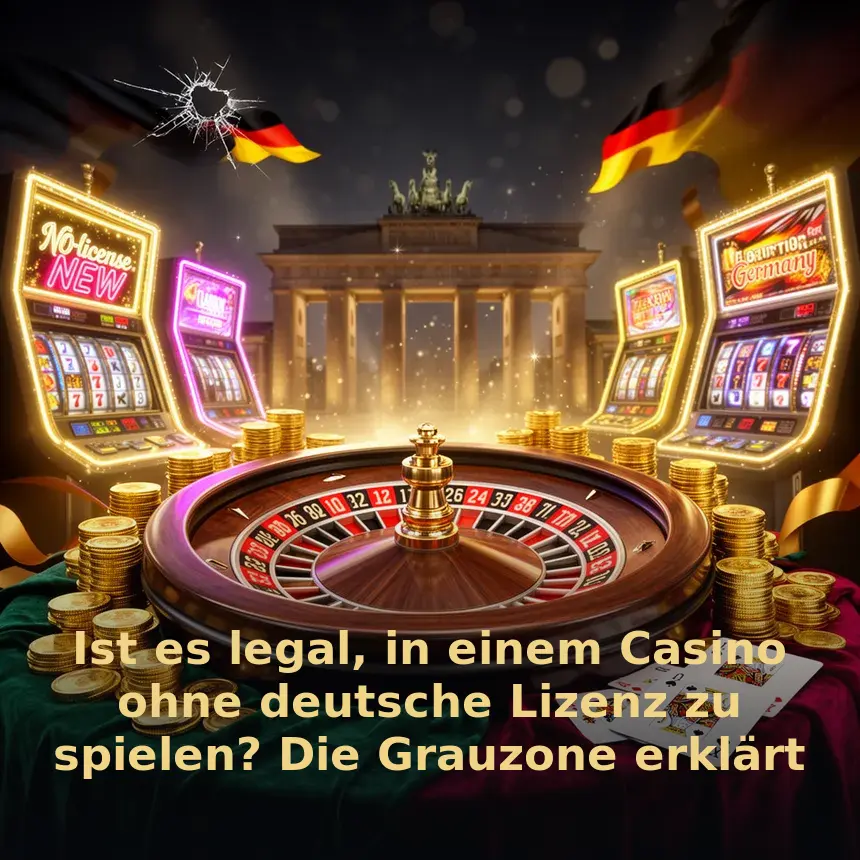 Ist es legal, in einem Casino ohne deutsche Lizenz zu spielen? Die Grauzone erklärt